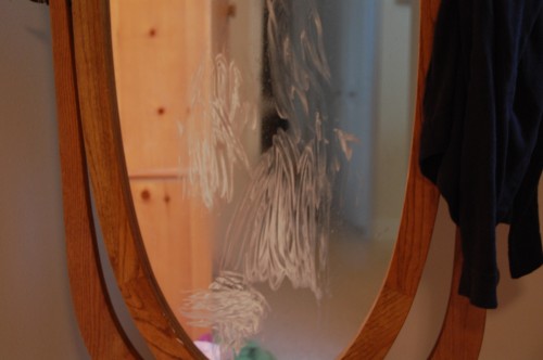 Jack's Bathroom Mess Mirror