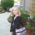 Avery's First day of 3rd Grade!