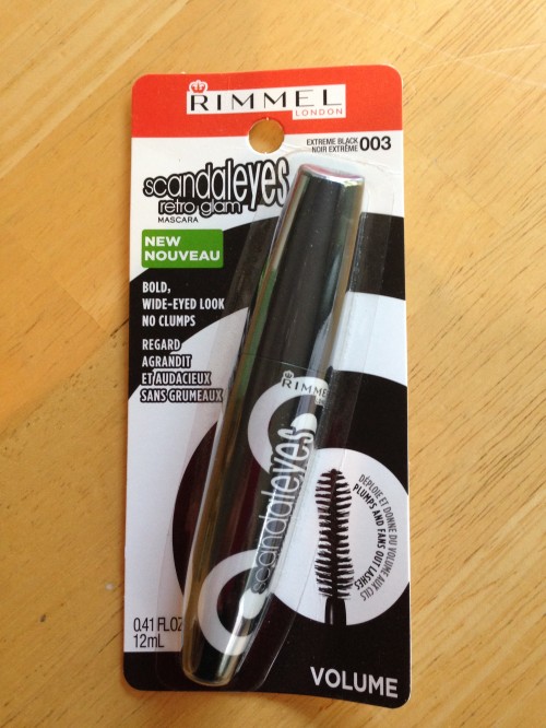 Rimmel ScandalEyes Retro Mascara - influenster VoxBox