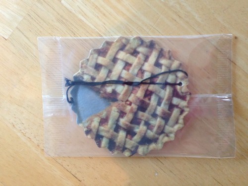 Labor Day Movie Peach Pie Car Freshener - influenster VoxBox