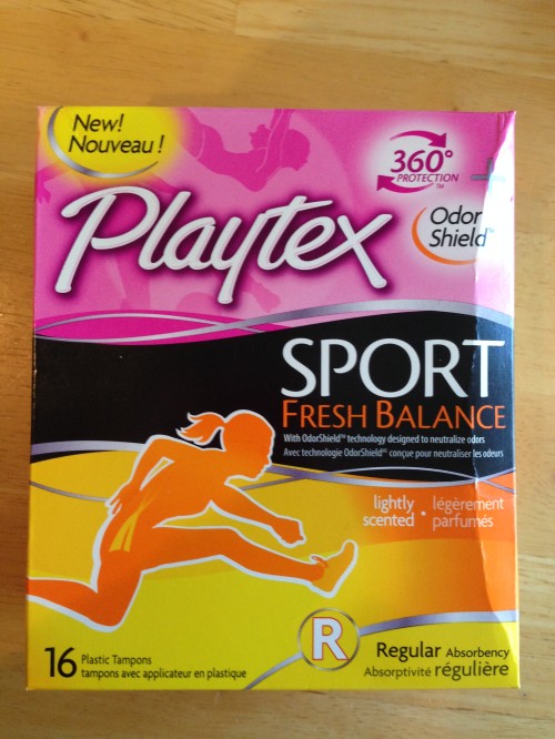 Playtex Sport Tampons - influenster VoxBox