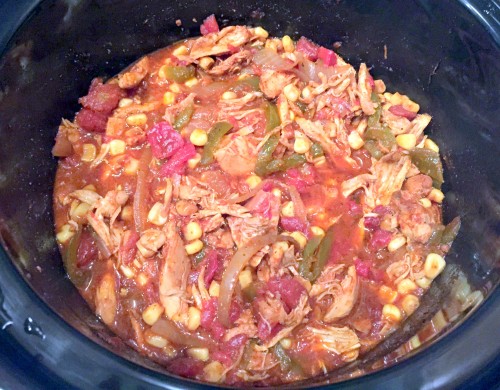 Crockpot Chicken Fajitas