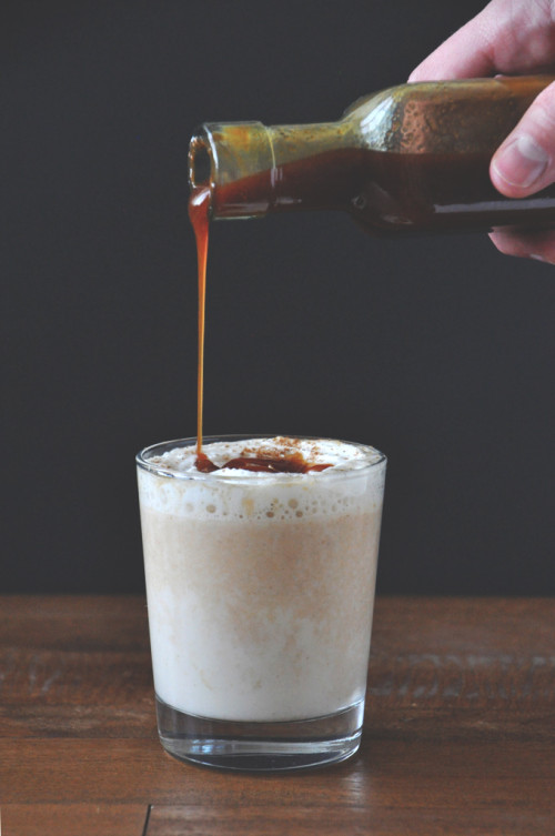 boozy pumpkin white hot chocolate