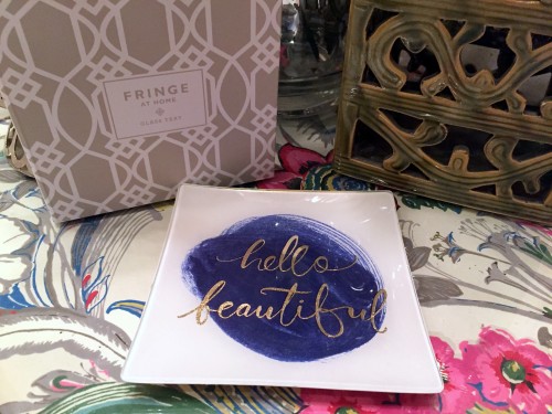 Fringe Hello Beautiful Tray-POPSUGAR Must Have Box February 2016