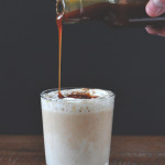 boozy pumpkin white hot chocolate