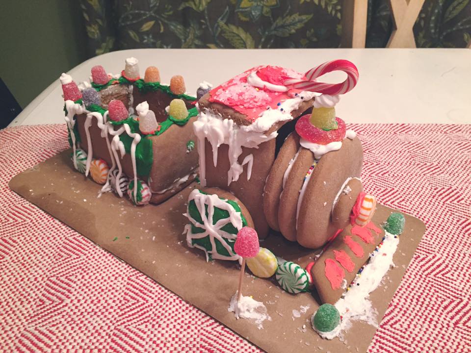 gingerbread train